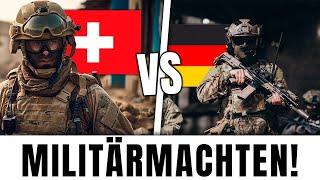 DEUTSCHLAND VS SCHWEIZ! Welches Militär ist besser?