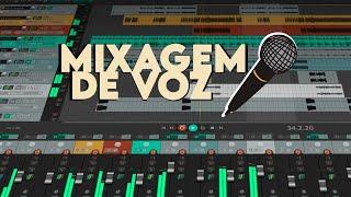 MIXAGEM DE VOZ FÁCIL NO REAPER - Como mixar Voz de Home Studio - Mixagem e Masterização P/ Iniciante