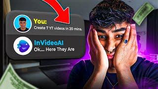 How I Made 7 YT Videos in 20 Minutes Using AI | Insane NEW FREE AI Tool For YouTube Automation 2023!