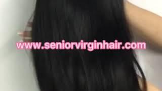 #straightwig #brazilianhair 100% Virgin Human Hair Silky Straight Lace Wig