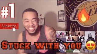 Ariana Grande & Justin Bieber - Stuck With U (Official Video) | Reaction #First