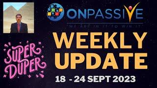 #ONPASSIVE |WEEKLY UPDATE |O-CONNECT|APP|CARD PAYMENT |PAY-OUT|KYC| FOUNDERS BENEFITS AI TRAFFIC