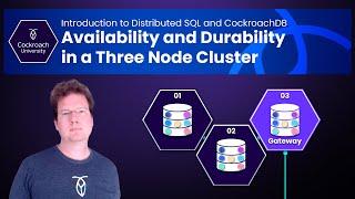 Availability and Durability in a Three Node Cluster