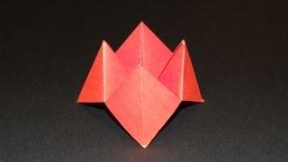 How To Make An Origami Paper Finger Game - Fortune Teller