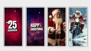 Happy Merry Christmas Video Editing 2025 || Christmas Video Editing Alight Motion | Christmas Status