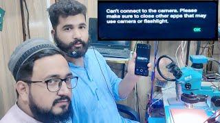 Can't Connect To The Camera.Please Make Sure To Close Other Apps That May Use Camera Or Flashlight 