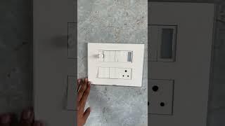 Legrand Switches for Dream House || #shorts #switch #switches