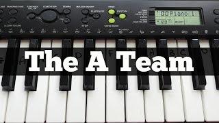 The A Team - Ed Sheeran | Easy Keyboard Tutorial With Notes (Right Hand)