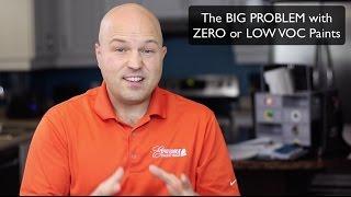 The BIG PROBLEM with ZERO or LOW VOC Paints