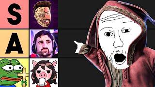 The Offical DBD Youtuber Tier List