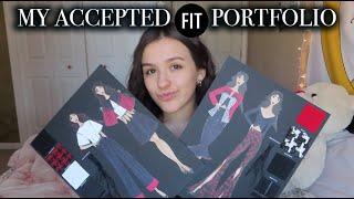 my accepted FIT fashion design portfolio | how to get into the FASHION INSTITUTE OF TECHNOLOGY