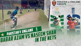  Babar Azam vs Naseem Shah In The Nets | PCB | MU2T