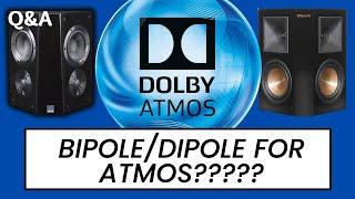 Ep. 50.  Bipoles and Dipoles for Dolby ATMOS.  Good or Bad for Home Theater?   Home Theater Gurus.
