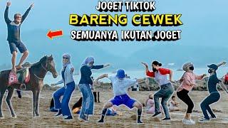 JOGET TIKTOK BARENG CEWEK DI TEMPAT UMUM PART 7.. NGAKAK PARAH