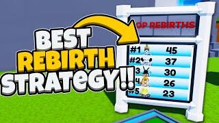 BEST REBIRTH STRATEGY!! | Block Tycoon ROBLOX