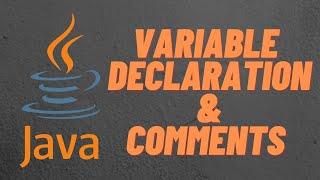 Java tutorial for beginners | Variable Declaration and Reinitialization.