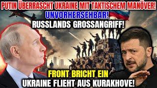 UKRAINE-KRIEG: Russland meldet Sieg! Front bricht ein, Kiew flieht aus Kurachowe!