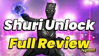 BEST OFFERS IN MSF? SHURI BP UNLOCK! RED STARS, T4 & ISO-8 REVIEW | ILLUMINATI | MARVEL Strike Force