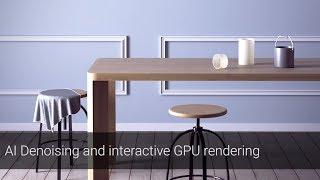 V-Ray Next for SketchUp – AI Denoising and interactive GPU rendering