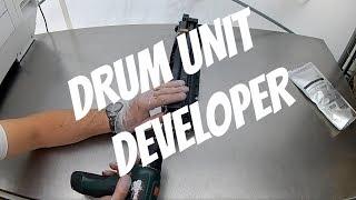 VIDEO SERVICE TUTORIAL drum unit, developer RICOH MP2001 MP2501