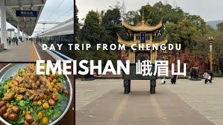 Chengdu China Travel | Mount Emei Day Trip, Ride China High Speed Train, things to see & eat