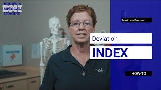 Calibrating Deviation Index for Maximum Precision in Radiography