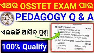 Child Development & Pedagogy For OSSTET Exam 2020 || Best MCQ Discussion For OSSTET Exam