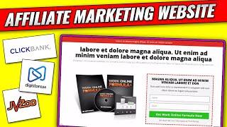 How to Create a Website for Affiliate Marketing