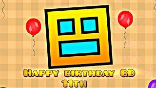 Geometry Dash [2.2] | "Happy big day Gd" by AleXins (Hard)