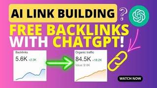 ChatGPT FREE Backlinks: How I Create SEO Backlinks (AI Link Building)