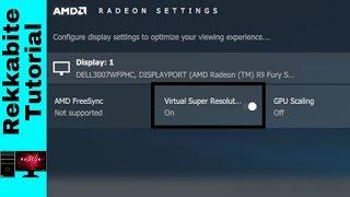 Did AMD's Virtual Super Resolution Ruin My Monitor?