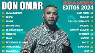 DON OMAR MIX 2024 (LETRA) - LOS MEJORES CANCIONES DE DON OMAR 2024 - DON OMAR GRANDES EXITOS