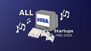 All SEGA startups (1985-2005)  #SEGAAAA