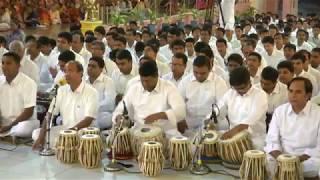 A Glimpse of the Global Akhanda Bhajan at Sai Kulwant Hall, Prasanthi Nilayam - 11 Nov 2017