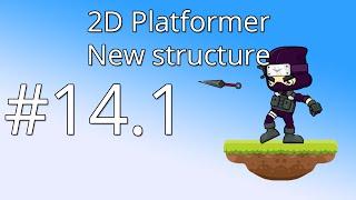 14.1: Unity 5 tutorial for beginners: 2D Platformer - New structure