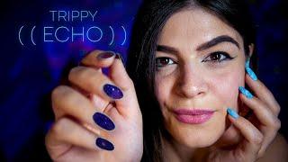 TRIPPY ASMR ‍ Fast & Slow ECHO & DELAY | Mesmerizing Galactic Nails