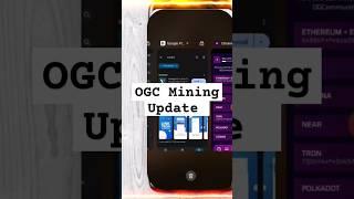 OGC Mining Today Update About wallet Connection #ogcmining #shorts