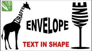 Text In Shape With Coreldraw I Coreldraw Tutorial For Begginers in hindi I Wrap Text Into Shape 2022