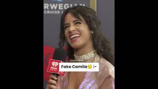 Fake Camila Vs Real Camila ️ #camilacabello #edits #shorts