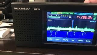 Fun Rx comparison between Yaesu FT-DX10 and the MALACHITE DSP SDR V5.