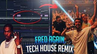 How To Tech House Remix Like Fred Again & Skrillex [FL Studio Tutorial]