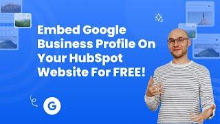 How to embed Google business profile on HubSpot FOR FREE? #sociablekit #embed #free #google #profile