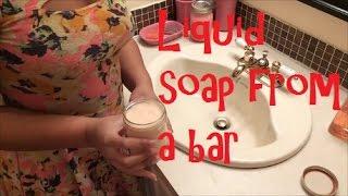 HOW TO MAKE LIQUID SOAP WITHOUT LYE