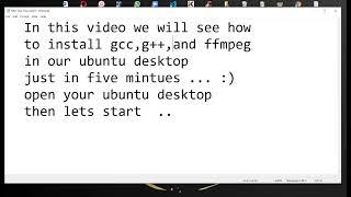 How to install GCC and G++ Compiler on Ubuntu GCC and G++ Install for C/C++ Programs |OmnyEvolutions