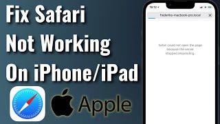 How To Fix Safari Not Working on iPhone & iPad iOS 16