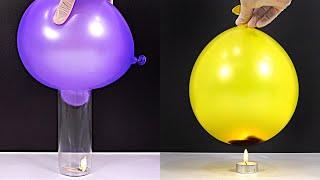 7 Amazing Balloon Trick and Science Experiment! | Captain Science
