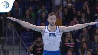 Artem DOLGOPYAT (ISR) - 2019 Artistic Gymnastics European silver medallist, floor