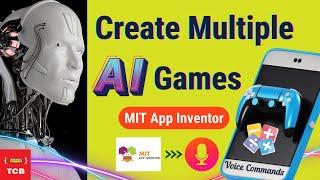 Create AI Games App Using Voice Commands in MIT App Inventor 2 | Tutorial