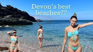 DEVON'S BEST BEACHES?? Van life UK | South West Coastal path