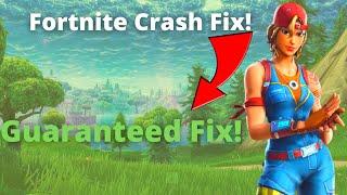 How to fix fortnite crash on pc Works Everytime! Fortnite Chapter 2 Season 6 Fix